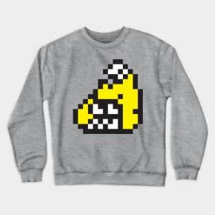 Firefin Gray 8-Bit FishFry Crewneck Sweatshirt
